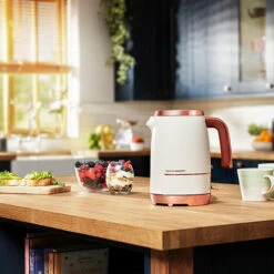 Beko Off White & Rose Gold Cosmopolis 1.7L Kettle And 2 Slice Toaster Set 9 Beko Off White & Rose Gold Cosmopolis 1.7L Kettle And 2 Slice Toaster Set -Smart Home Appliance Store 88700088 3