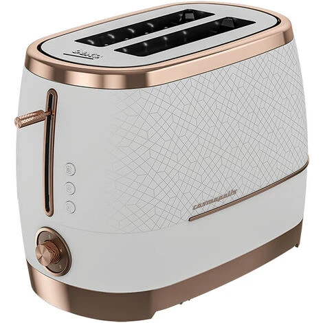Beko Off White & Rose Gold Cosmopolis 1.7L Kettle And 2 Slice Toaster Set 6 Beko Off White & Rose Gold Cosmopolis 1.7L Kettle And 2 Slice Toaster Set - Image 4