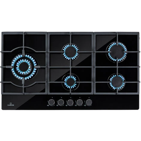 Klarstein Ignito Chef Edition 5 Zones Gas Hob 5 Burners Sabaf Burners Glass Ceramic 3 Klarstein Ignito Chef Edition 5 Zones Gas Hob 5 Burners Sabaf Burners Glass Ceramic