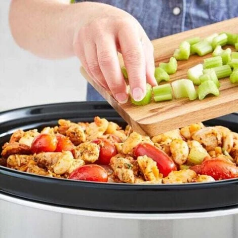 Tower 6.5 Litre Stainless Steel Slow Cooker 6 Tower 6.5 Litre Stainless Steel Slow Cooker - Image 4