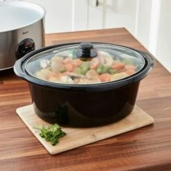 Swan 6.5 Litre Stainless Steel Slow Cooker -Smart Home Appliance Store 89694633 5