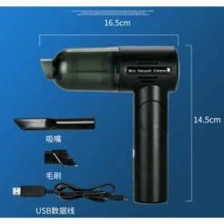 120W/20000Pa Powerful Suction Handheld Car Vacuum Cleaner Foldable Cordless Vacuum Cleaner Home For Cleaning Pet Hair Vacuum Cleaner For Home -Smart Home Appliance Store 90437129 4