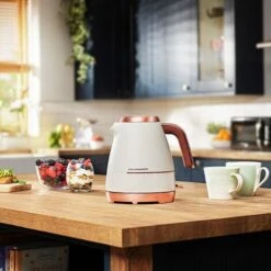 Beko Off White & Rose Gold Cosmopolis Dome Kettle & 4 Slice Toaster Set 10 Beko Off White & Rose Gold Cosmopolis Dome Kettle & 4 Slice Toaster Set -Smart Home Appliance Store 90587913 4