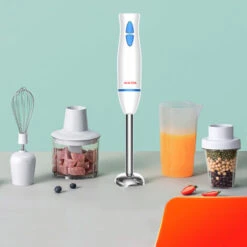 Hand-held Multi-functional Kitchen Stick, Baby Food Supplement, Electric Stir Stick, Cooking Machine Juicer Set(host+meat Grinder Cup) -Smart Home Appliance Store 90763059 3