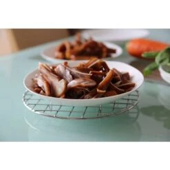 BBQ Accessories Grill Rack - 304 Stainless Steel Baking Cooking Round Rack For Rib Cookie Cakes -Smart Home Appliance Store 90772645 4