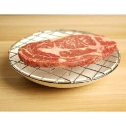 BBQ Accessories Grill Rack - 304 Stainless Steel Baking Cooking Round Rack For Rib Cookie Cakes -Smart Home Appliance Store 90772645 5