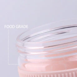 Portable Blender Juicer Cup Mini Smoothies Maker Rechargeable Blender Personal Size Blender Travel Cup With Safety Guard (Pink) 10 Portable Blender Juicer Cup Mini Smoothies Maker Rechargeable Blender Personal Size Blender Travel Cup With Safety Guard (Pink) -Smart Home Appliance Store 90818143 4