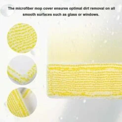 Lot Of 4 Chiffons Microfibres Wv For Nettoyeur De Vitres Kärcher Wv 2 Plus N, Wv 2 Premium, Wv 5 Plus N, Wv 5 Premium, Wv6 Plus -Smart Home Appliance Store 91175913 3