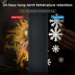 Coffee Thermos,Smart Water Bottle,Hot Water Thermos,Stay Hot For 24 Hrs,Cold For 24 Hrs -Smart Home Appliance Store 91770835 5