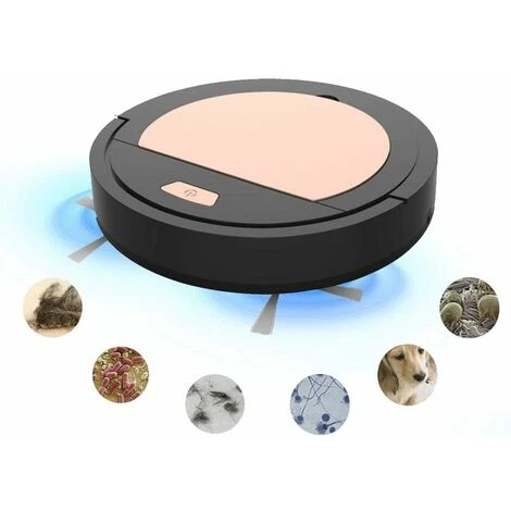 3-in-1 Robot Vacuum Cleaner For The Quiet Home With Powerful Suction Power (1800 Pa), Anti-collision Sensor, USB Sweeper And Mop For Pet Hair, Hard Floors And Carpets 3 3-in-1 Robot Vacuum Cleaner For The Quiet Home With Powerful Suction Power (1800 Pa), Anti-collision Sensor, USB Sweeper And Mop For Pet Hair, Hard Floors And Carpets