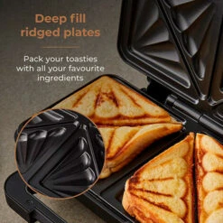 Tower Cavaletto Sandwich Maker Black -Smart Home Appliance Store 91972069 3