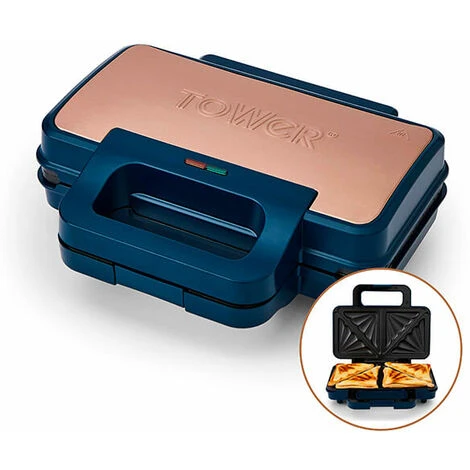 Tower Cavaletto Sandwich Maker Midnight Blue 3 Tower Cavaletto Sandwich Maker Midnight Blue