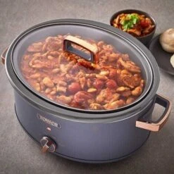Tower Cavaletto 6.5 Litre Slow Cooker Grey -Smart Home Appliance Store 92778898 3