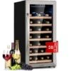 Klarstein Vinamour 54D Wine Refridgerator 2 Zones 148 L 54 Bottles Stainless Steel Front -Smart Home Appliance Store 92862160 1