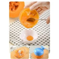 Mini Whale Shape Garlic Press Manual Hand Chopper Food Processor Kitchen Smasher Crusher Vegetable Chopper For Meat Nuts Pepper Kitchen Condiments Kitchen Gadget -Smart Home Appliance Store 92864148 5