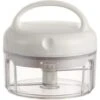 Mini Manual Garlic Chopper Mini Chopper Vegetable Chopper Portable Chopper Chopper Meat Cutting Machine For Garlic Ginger Onion Food -Smart Home Appliance Store 92864151 1