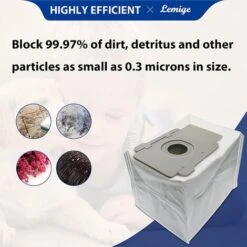 10 Packs Of Vacuum Bags For IRobot I7E5E6 Series Clean Base Automatic Dirt Disposal Bags -Smart Home Appliance Store 92864356 3