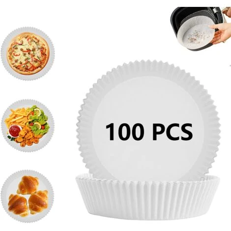 Air Fryer Liners, 100 Pcs Disposable Air Fryer Paper Liner Air Fryer Accessories Air Fryer Paper 5 Air Fryer Liners, 100 Pcs Disposable Air Fryer Paper Liner Air Fryer Accessories Air Fryer Paper - Image 3