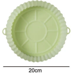 Air Fryer Silicone Pot - Air Fryer Oven Accessories - Replacement For Flammable Parchment Paper - No Need To Clean The Air Fryer -Smart Home Appliance Store 92865139 2