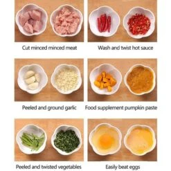 Manual Mini Chopper For Garlic And Vegetables 9 Manual Mini Chopper For Garlic And Vegetables -Smart Home Appliance Store 92866386 3