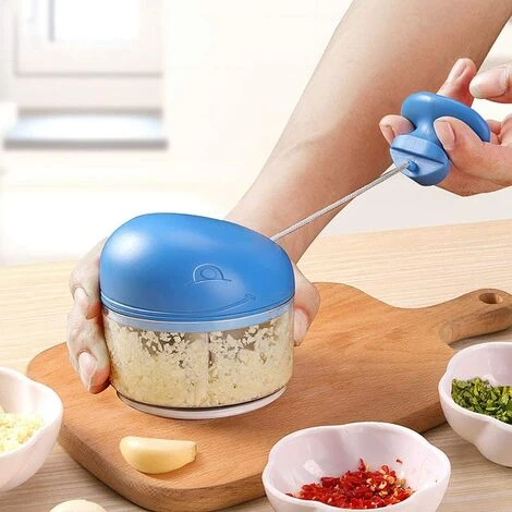 Manual Mini Chopper For Garlic And Vegetables 7 Manual Mini Chopper For Garlic And Vegetables - Image 5