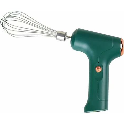 Electric Hand Whisk Wireless Electric Egg Beater Household Charging Hand Egg Beater Small Whisk Stir Egg White Cream Cooking Convenient To Use (color : Green) 3 Electric Hand Whisk Wireless Electric Egg Beater Household Charging Hand Egg Beater Small Whisk Stir Egg White Cream Cooking Convenient To Use (color : Green)