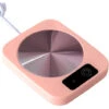 USB Portable Cup Warmer Mini Thermostatic Powder Pink Heating Mat 16cm12cm2.5cm -Smart Home Appliance Store 93535708 1