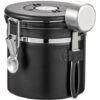 Coffee Canister, 1.8L Coffee Storage Container, One Way Co2 Valve With Date Tracking Wheel, For Store Tea, Coffee Beans