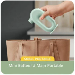 Electric Whisk Hand Mixer Whisk 4 Speed Whisk For Baking Cake Egg Cream Cordless Standing -Smart Home Appliance Store 93871306 4