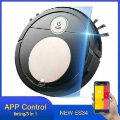 Wireless Robot Vacuum Cleaner Powerful Suction 3000ma Smart Vacuum Cleaner Silver Vacuum Cleaners -Smart Home Appliance Store 94388652 2