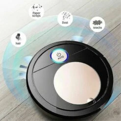 Wireless Robot Vacuum Cleaner Powerful Suction 3000ma Smart Vacuum Cleaner Silver Vacuum Cleaners -Smart Home Appliance Store 94388652 3