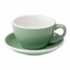 Café Latte Cup With A Saucer Loveramics Egg Mint, 300 Ml -Smart Home Appliance Store 95424004 1