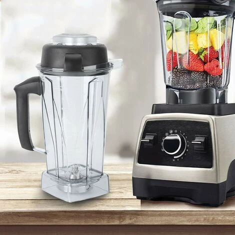 Blender Cup, 64oz Transparent Blender Container Cup Lid Blade Replacement Accessories Kit Fit For Vitamix 4 Blender Cup, 64oz Transparent Blender Container Cup Lid Blade Replacement Accessories Kit Fit For Vitamix - Image 2