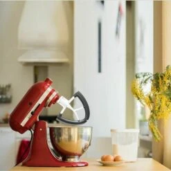 Flexible Edge Flat Beater For Mixing Kitchen Flour CreamFlat Beater For KitchenAid Stand Mixer Accessories For KitchenAid Artisan Mixer 4.5-5 Quart -Smart Home Appliance Store 95648571 5
