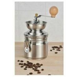 Coffee Grinder With Ceramic Grinder, Stainless Steel