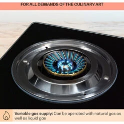 Klarstein Barzona 2 Camping Stove 2 Burners 3.4 KW & 4.3 KW Glass Top & Stainless Steel Housing -Smart Home Appliance Store 95821205 5