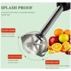 Multifunctional Electric Blender Juicer Food Processor Kitchen Blue -Smart Home Appliance Store 95853346 4