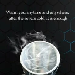 Electric Heating Travel Mug 12V 454ML Stainless Steel Travel Cup With Lid And Handle Electric Insulated Plug Kettles Car Coffee Mug Heater,16.5CM -Smart Home Appliance Store 96245136 5