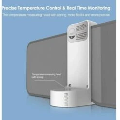 Portable Wireless Baby Bottle Warmer Travel Breastmilk Warmer Cooler Bag Built-in Battery With USB Charging Cable (White) -Smart Home Appliance Store 96246967 5