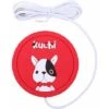 LITZEE Cup Warmer 1pcs Cup Warmer Drink Coaster, Cartoon Silicone USB Cup Warmer Coaster Coffee Cup Electric Heating Pad Drink Coaster Drink Warmer Pad Portable Coffee Tea Pad For Home, Office。 Red -Smart Home Appliance Store 96303033 1