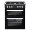 Belling 602DITCLPGBLK Drop In Static 60cm Double Oven - LPG Gas - 444410622 -Smart Home Appliance Store 96459560 1