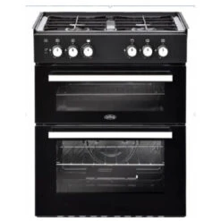 Belling Drop In Static 60cm Double Oven - Nat Gas - 444411212