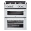 Belling 602DITCLPGSIL Drop In Static 60cm Double Oven - LPG Gas - 444410624 -Smart Home Appliance Store 96459693 1