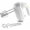 Electric Hand Mixer Powerful Hand Mixer Quiet Multipurpose 5 Speed Electric Kitchen Whisk，2 Whisks And 2 Stainless Steel Dough Hooks For Baking Cakes And Baking
