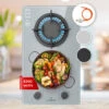 Klarstein Firetale Gas Hob 2-Burner Aluminium Burner Natural Gas/Propane Incl. Hose And Pressure Reducer -Smart Home Appliance Store 97224695 1