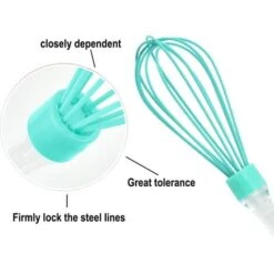 Egg Beater Stainless Steel Manual Egg Beater Household Whipped Cream Egg Cake Baking Tool 9 Egg Beater Stainless Steel Manual Egg Beater Household Whipped Cream Egg Cake Baking Tool -Smart Home Appliance Store 97379061 3