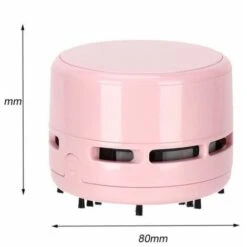 Portable Mini Vacuum Cleaner Mini Creative Desktop Vacuum Cleaner Intelligent Sweeping Robot(Blue Green), -Smart Home Appliance Store 97687712 4