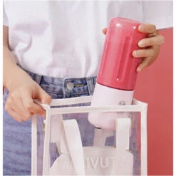 Multifunction Food Supplement Grinder Electric Blender Fruit And Vegetable Squeezer Cooking Machine (Pink) -Smart Home Appliance Store 97688818 4