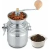 Stainless Steel Manual Coffee Grinder, Hand Tool For Grinders, For Coffee Beans, Spices, Nuts, Seeds, Herbs, Pumpkin Seeds, Etc. (Money)