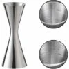 Cocktail Measurer, Stainless Steel Double Sided Cocktail Measurer, Silver Measuring Cup For Professional Bartender 30ml X 60mlMeasuring Cups -Smart Home Appliance Store 97813796 1